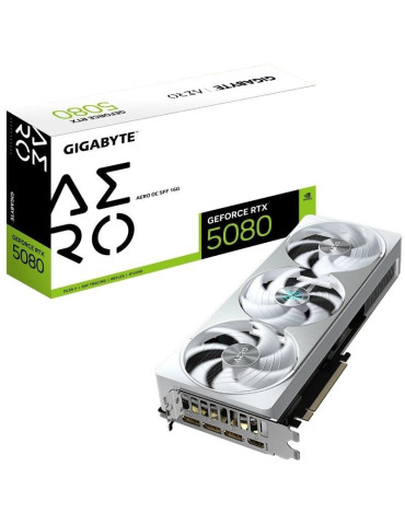 Tarjeta Gráfica Gigabyte GeForce RTX 5080 AERO OC SFF/ 16GB GDDR7