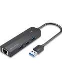Hub USB 3.0 Vention CHNBB/ RJ45/ 3xUSB/ 1xMicroUSB PD