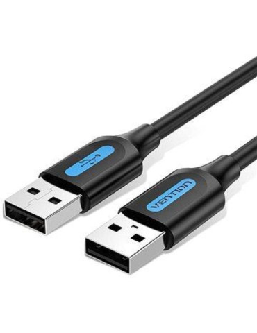 Cable USB 2.0 Vention COJBD/ USB Macho - USB Macho/ 480Mbps/ 50cm/ Negro