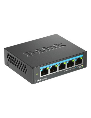 Switch D-Link DMS-105 5 Puertos/ RJ-45 10/100/1000 2