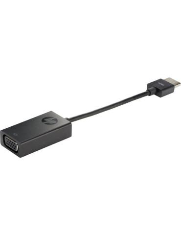 Conversor HP H4F02AA/ HDMI Macho - VGA Hembra/ Negro