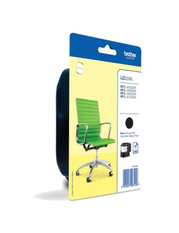 Cartucho de Tinta Original Brother LC-229 XL Alta Capacidad/ Negro