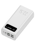 Powerbank 30000mAh Leotec LEPOW30W22W/ 22.5W/ Blanca