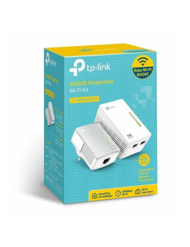 Adaptador Powerline TP-Link WPA4220Kit 500Mbps/ Alcance 300m/ Pack de 2 2
