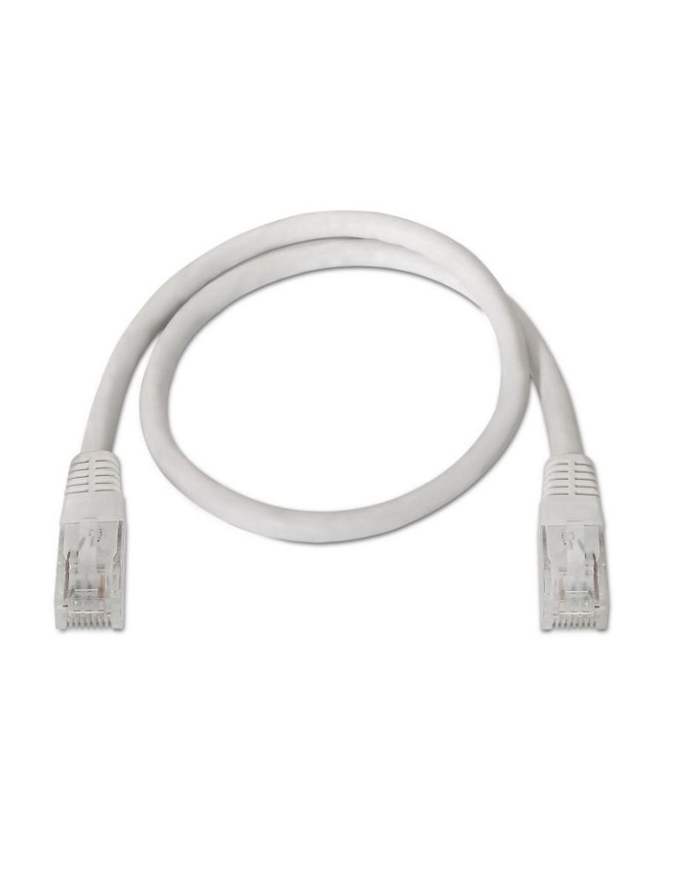 Cable de Red RJ45 UTP Aisens A133-0200 Cat.5e/ 5m/ Blanco