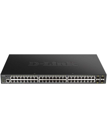 Switch Gestionable D-Link Smart DGS-1250-52XMP 52 Puertos/ RJ-45 10/100/1000 PoE/ SFP