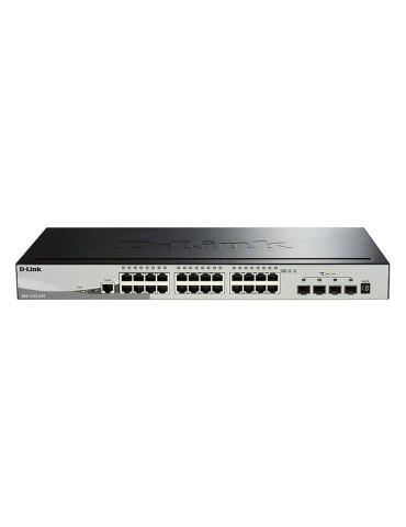 Switch D-Link SmartPro DGS-1510-28X 28 Puertos/ RJ-45 10/100/1000/ SFP 2