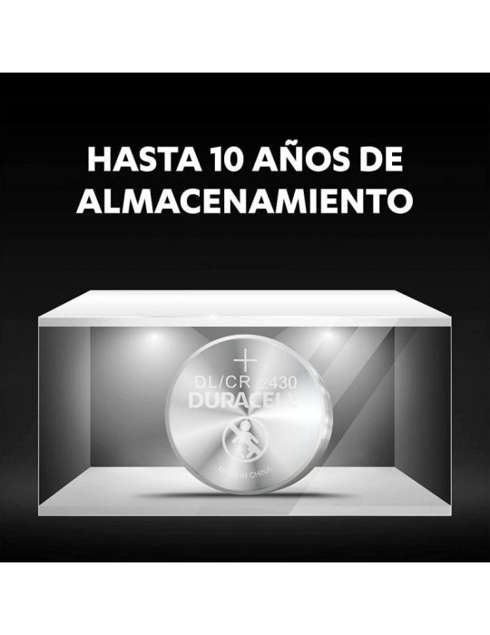 Pila de Botón Duracell CR2430/ 3V