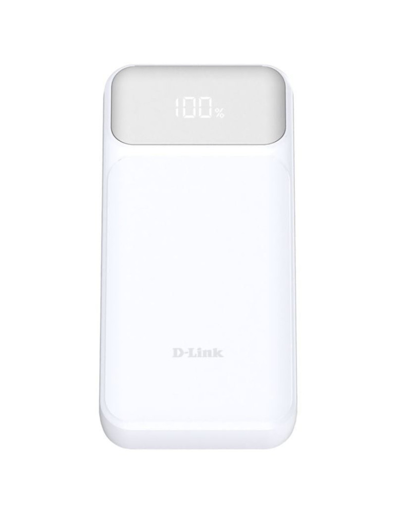 Powerbank 20000mAh D-Link DPP-201/ 65W/ Blanca