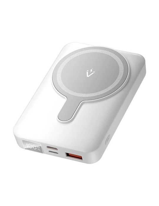 Powerbank 10000mAh Vention FHTW0/ 22.5W/ Wireless/ Blanca