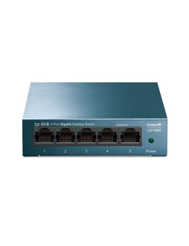 Switch TP-Link LS105G 5 Puertos/ RJ-45 10/100/1000 2
