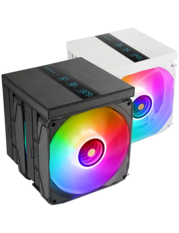 Ventilador con Disipador Mars Gaming MCPU-LCDPRO/ 12cm