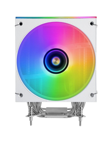 Ventilador con Disipador Mars Gaming MCPU-LCD/ 12cm/ Blanco 2