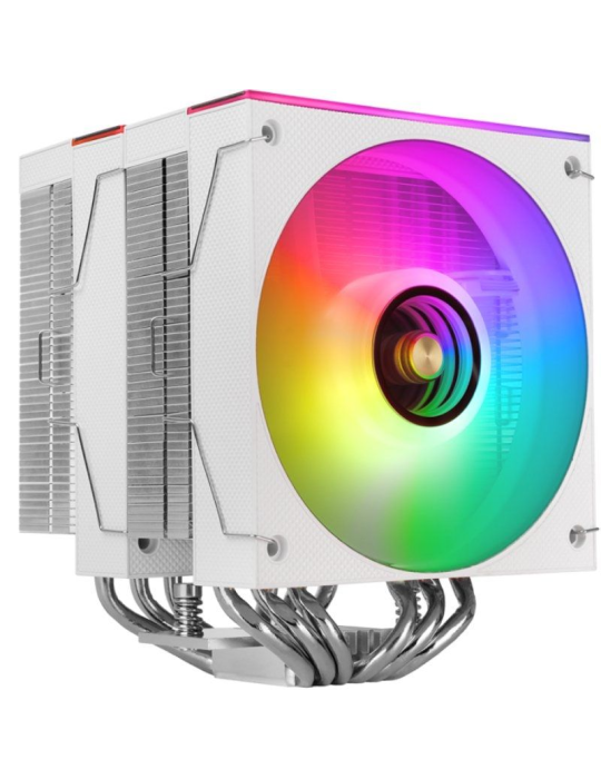 Ventilador con Disipador Mars Gaming MCPU-X26/ 12cm/ Blanco