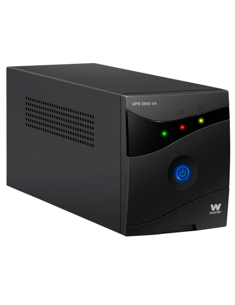 SAI Línea Interactiva Woxter UPS 2000 VA/ 2000VA-1200W/ 2 Salidas/ Formato Torre