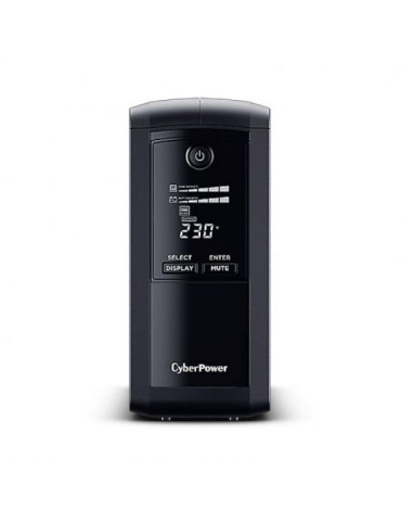 SAI Línea Interactiva Cyberpower VP1000ELCD/ 1000VA-550W/ 4 Salidas/ Formato Torre 2