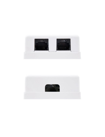 Roseta de Superficie Nanocable 10.21.1502/ Cat.6/ 2 Tomas 2