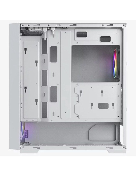 Caja Gaming Torre Hiditec H2 Air ARGB/ Blanca