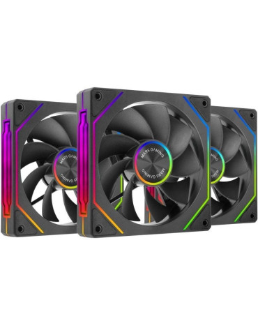 Pack 3 Ventiladores Invertidos Mars Gaming MF-LINKFINITYKIT2R/ 12cm/ ARGB
