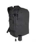 Mochila TooQ TQBP-V101-BK/ Capacidad 30-55L/ Negra/ Incluye Bomba de Aire