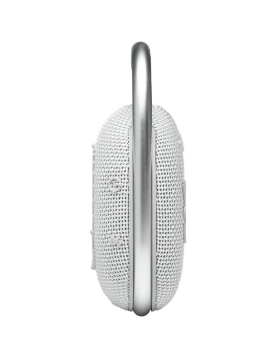 Altavoz con Bluetooth JBL Clip 4/ 5W/ 1.0/ Blanco