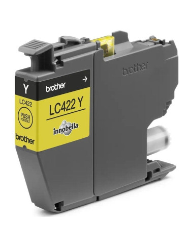 Cartucho de Tinta Original Brother LC-422/ Amarillo 2