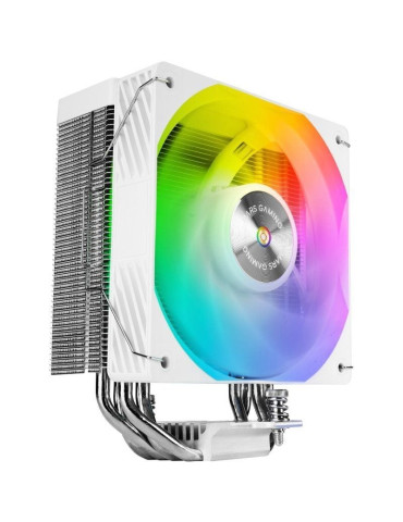 Ventilador con Disipador Mars Gaming MCPU-X4ARGB/ 12cm/ Blanco 2