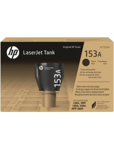 Kit de Recarga Tóner Original Laserjet Tank n 153A/ Negro