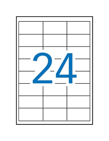 Etiquetas Adhesivas Apli 01263/ 64.6 x 33.8mm/ 100 Hojas 2