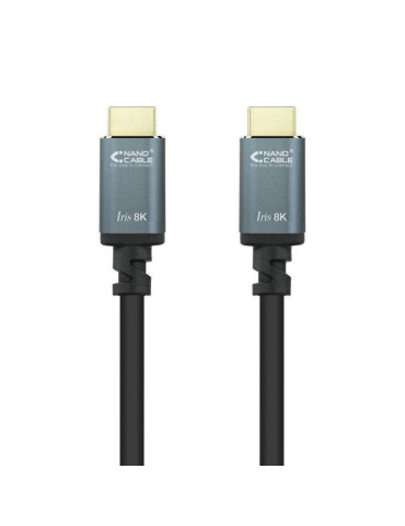 Cable HDMI Nanocable 10.15.8003/ HDMI Macho - HDMI Macho/ 3m/ Negro