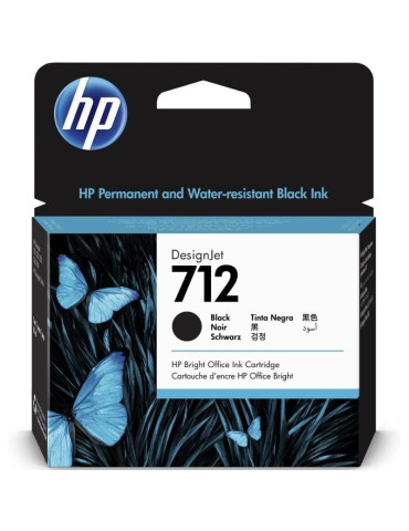Cartucho de Tinta Original HP n 712/ Negro