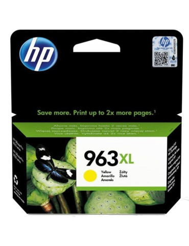 Cartucho de Tinta Original HP n 963 XL Alta Capacidad/ Amarillo