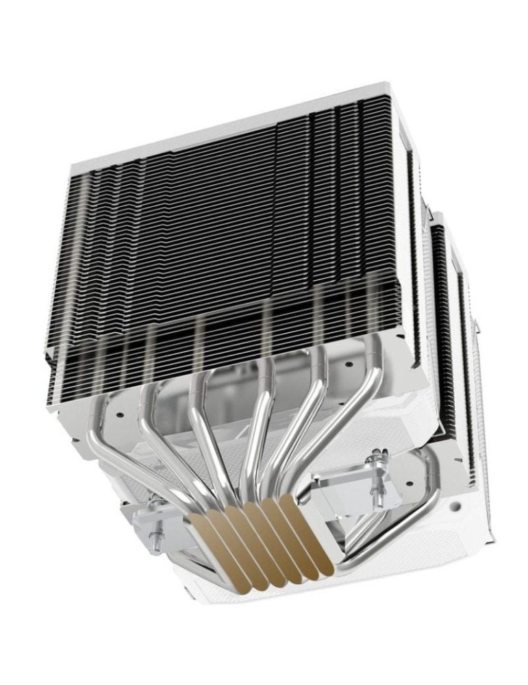 Ventilador con Disipador Mars Gaming MCPU-XU6/ 2x 12cm/ Blanco