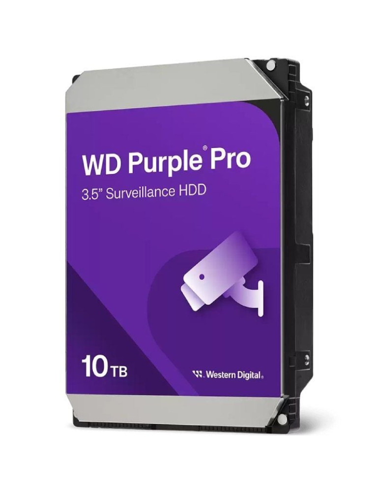Disco Duro Western Digital WD Purple Pro Surveillance 10TB/ 3.5"/ SATA III/ 512MB