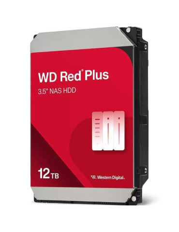 Disco Duro Western Digital WD Red Plus NAS 12TB/ 3.5"/ SATA III/ 512MB
