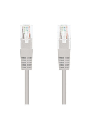 Cable de Red RJ45 UTP Nanocable 10.20.0403 Cat.6/ 3m/ Gris