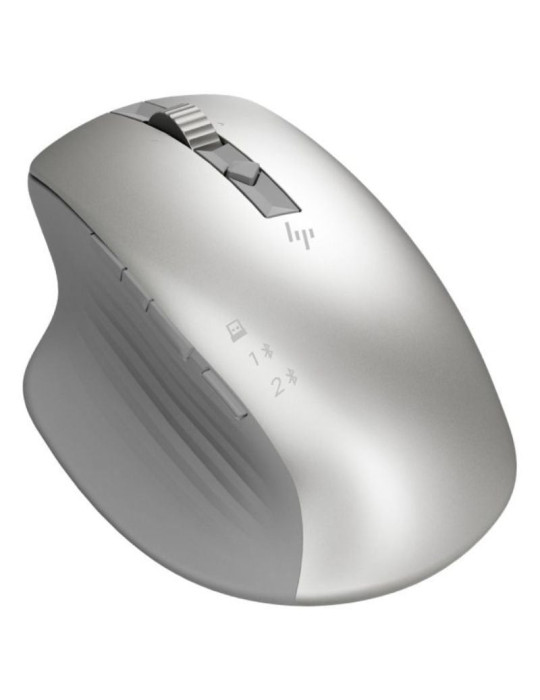 Ratón Inalámbrico por Bluetooth HP 930 Creator/ Batería recargable/ Hasta 4000 DPI/ Plateado