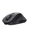 Ratón Ergonómico Inalámbrico Trust Fyda Eco/ Batería recargable/ Hasta 2400 DPI