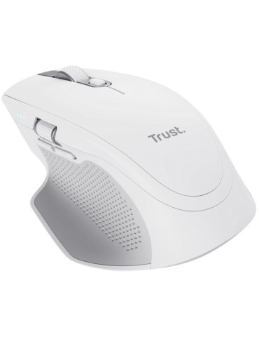 Ratón Inalámbrico por Bluetooth Trust Ozaa+/ Batería recargable/ Hasta 3200 DPI/ Blanco 2