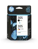 Cartucho de Tinta Original HP n 305 Multipack/ Negro/ Tricolor