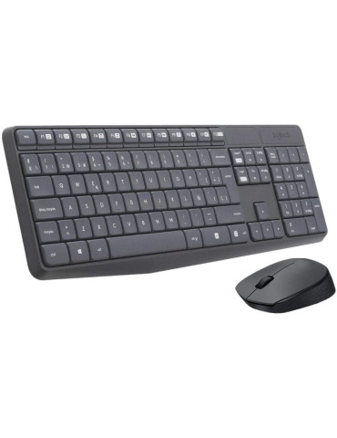 Teclado y Ratón Inalámbricos Logitech MK235 2