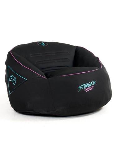 Puff Woxter Stinger Gaming/ con relleno/ Azul y Negro 2