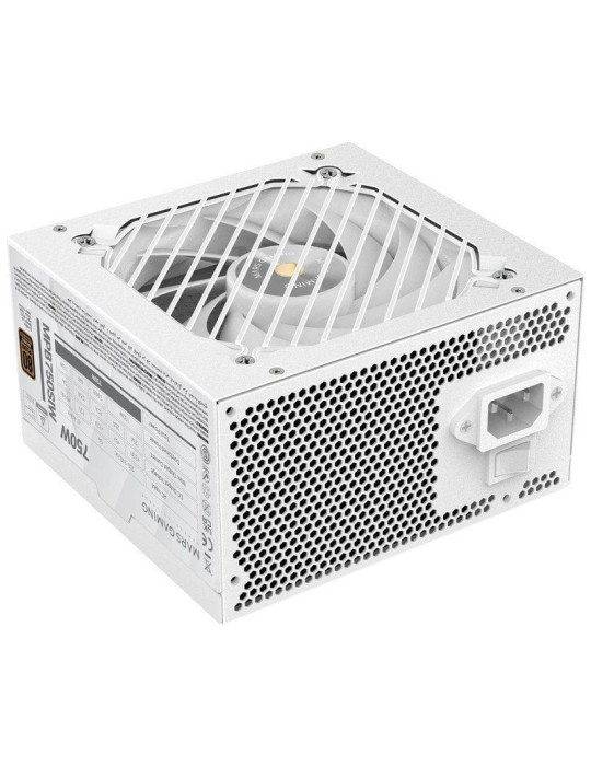 Fuente de Alimentación Mars Gaming MPB750SI/ 750W/ Ventilador 12cm/ 80 Plus Bronze/ Blanca