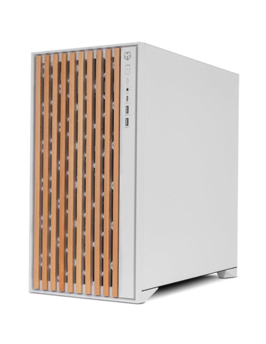 Caja Gaming Semitorre Nox Hummer Element/ Blanca