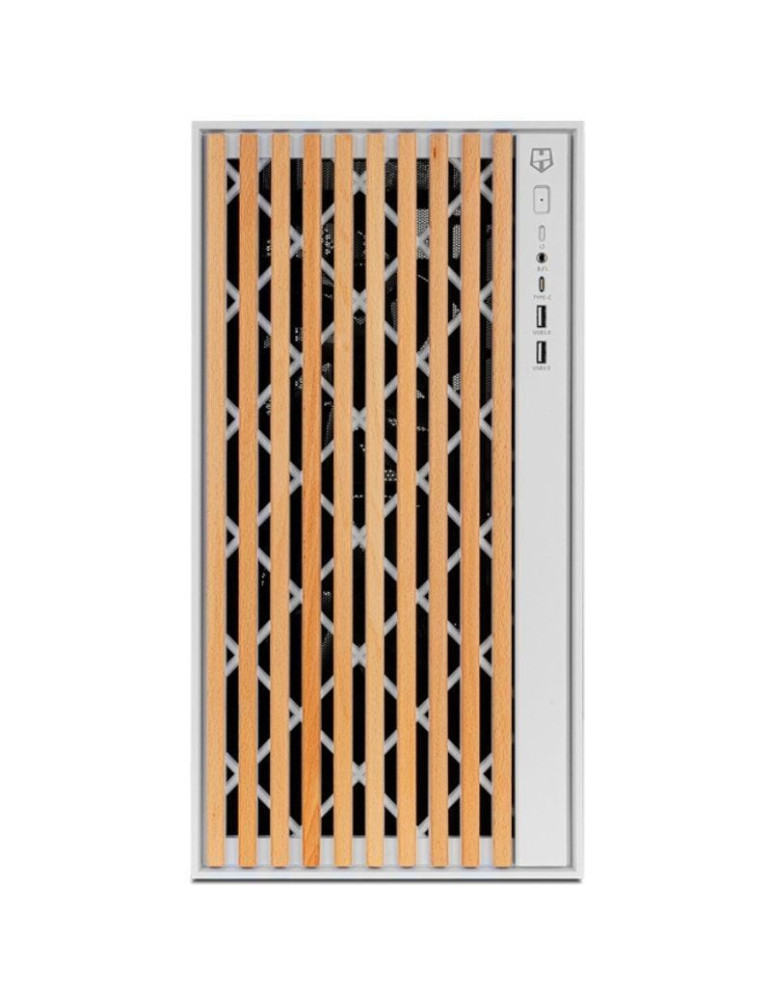 Caja Gaming Semitorre Nox Hummer Element/ Blanca