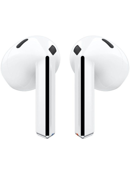 Auriculares Bluetooth Samsung Galaxy Buds 3 con estuche de carga/ Autonomía 6h/ Blancos