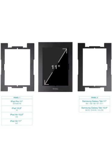 Marco Antirrobo para Tablet TooQ TQATTE2601-S-B/ Negro 2