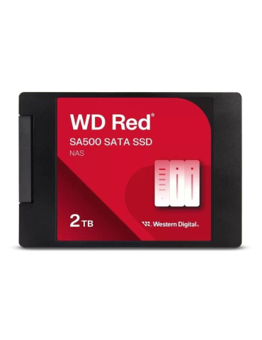 Disco SSD Western Digital WD Red SA500 NAS 2TB/ SATA III/ Full Capacity