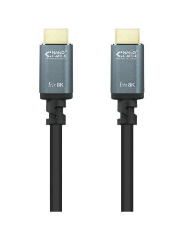 Cable HDMI 2.1 IRIS 8K Nanocable 10.15.8010/ HDMI Macho - HDMI Macho/ 10m/ Negro 2