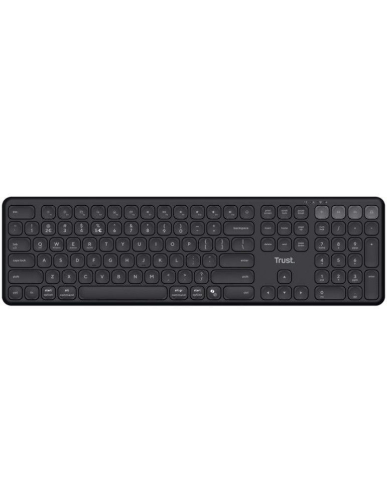 Teclado Compacto Inalámbrico por Bluetooth Trust Vaiya